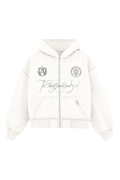 Зіп Худі Seal (White)