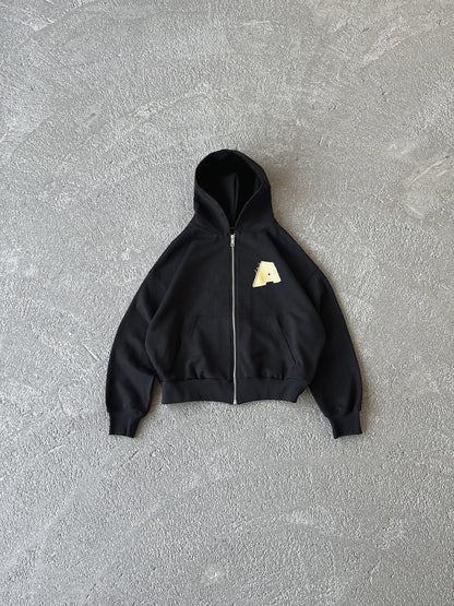 Зіп худі Patched Path (Black)