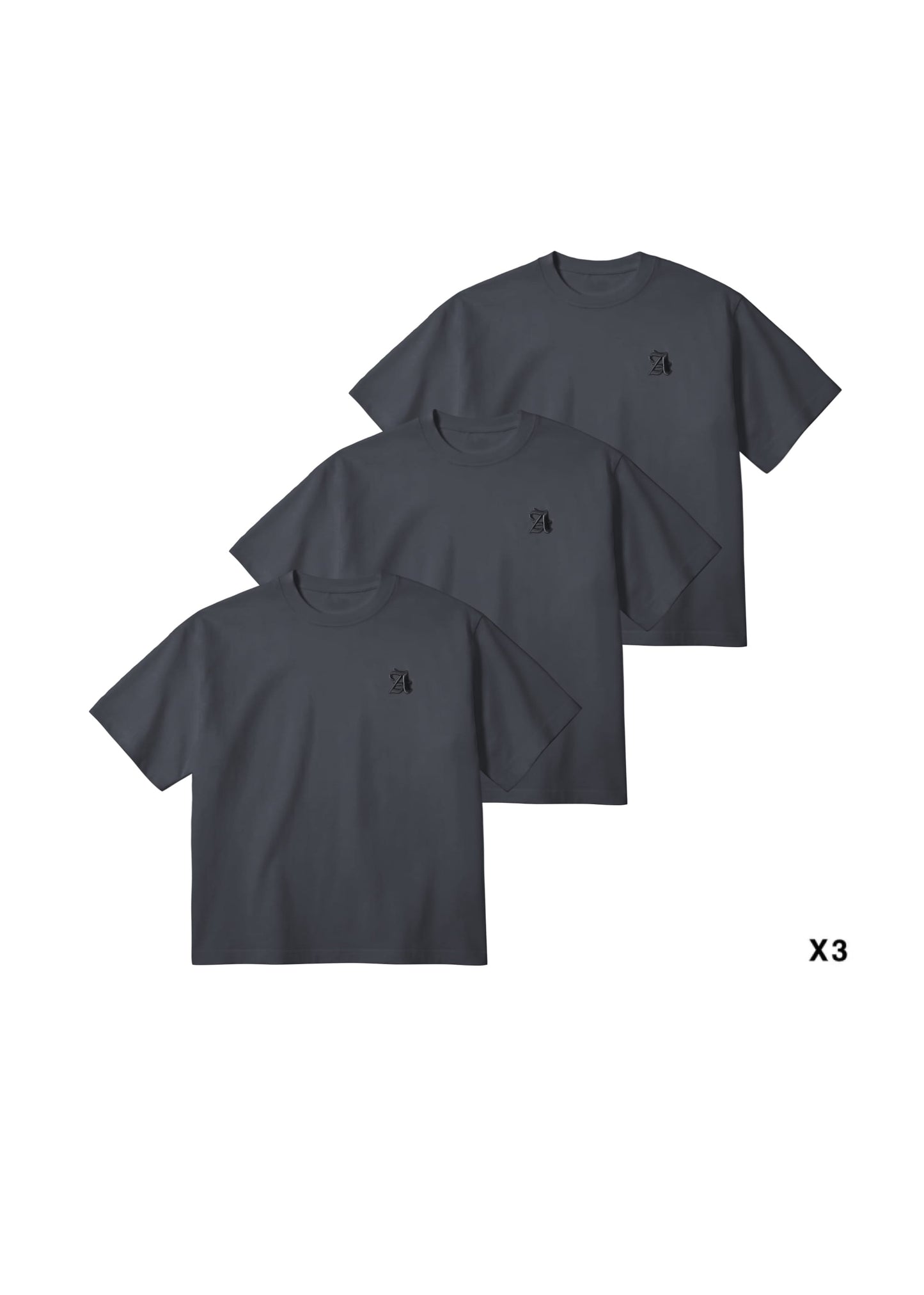 Футболка Uniform Grey 3шт